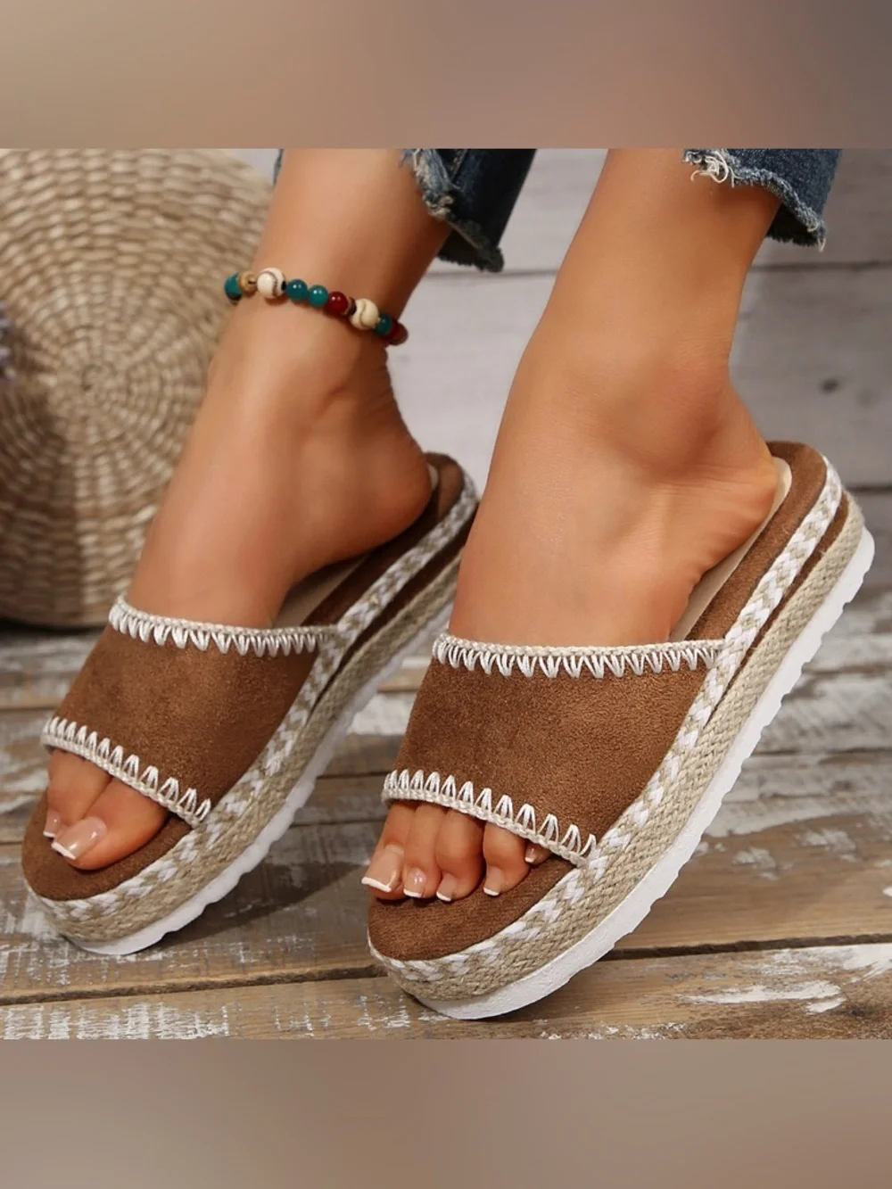 Open Toe Platform Sandals